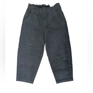 NWT American Eagle ($74.95Cad) Barrel Stretch Gray RSHR Corduroy Pants SHORT